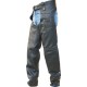 Мужские удлиненные кожаные штаны чапсы Split cowhide