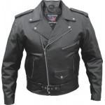 Мужская кожаная куртка косуха Split Cowhide