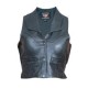 Женский кожаный жилет с воротником Naked Cowhide