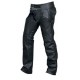 Унисекс кожаные штаны чапсы с эластичным поясом Analine Cowhide