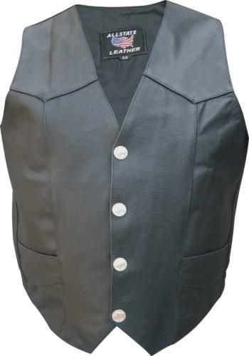 Мужской кожаный жилет Analine Cowhide