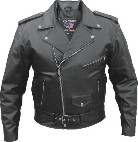 Мужская кожаная куртка косуха Split Cowhide